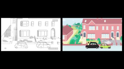 Mr. Bean - From Original Drawings to Animation - 'Fish Sitting'-Z-87mEJjCO0