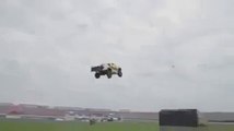 hot wheel car flying real video