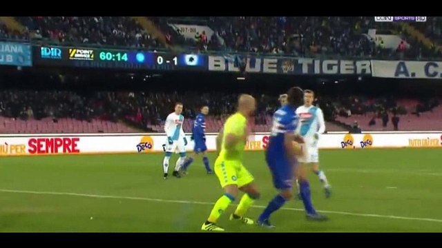 Seri A | Napoli 2-1 Sampdoria | Video bola, berita bola, cuplikan gol
