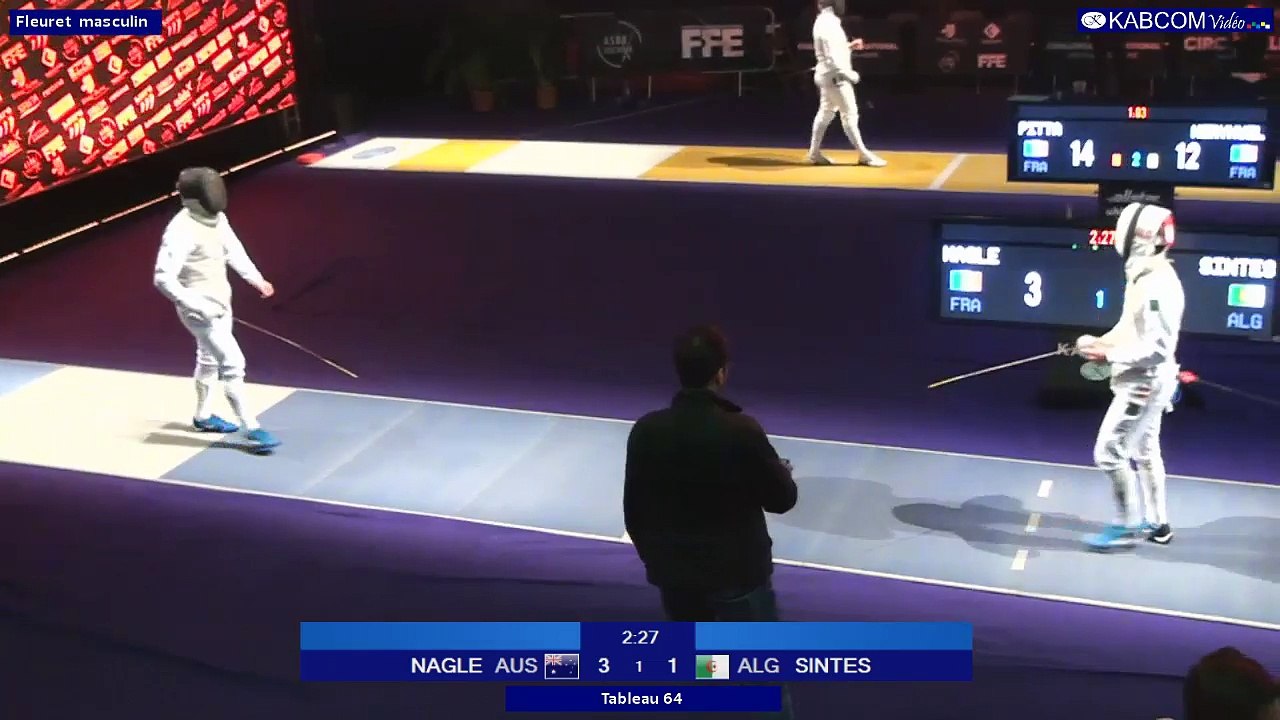 BLR 2017 FH - T64 Nagle (ASBR) vs Sintes (Rueil Malmaison)