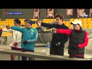 근대 5종 대표팀, 옷 입고 수영하는 까닭은?