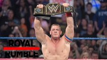 WWE John Cena vs AJ Styles Royal Rumble 2017 - WWE (World Heavyweight Championship) Prediction