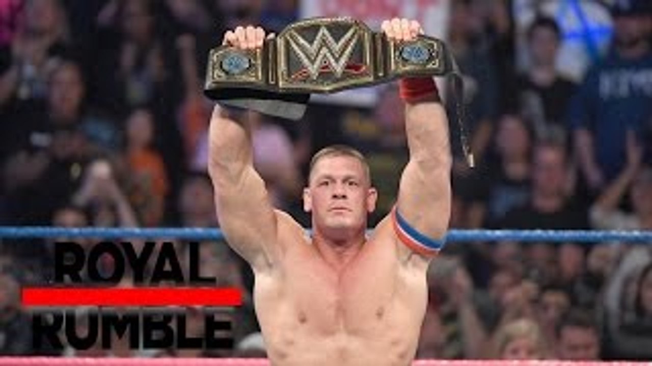WWE John Cena vs AJ Styles Royal Rumble 2017 - WWE (World Heavyweight Championship) Prediction