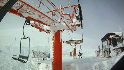 NISEKO「エース4～ワンダーランドチェア」に滑り降りる-9CHRNasXNcI