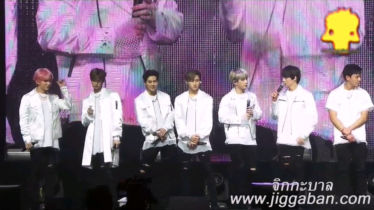 7 หนุ่ม Monsta X #พูดไทย First asia fanmeeting bkk