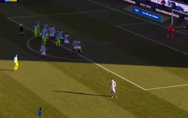 Take goal Perisic. Udinese 1-2 Inter