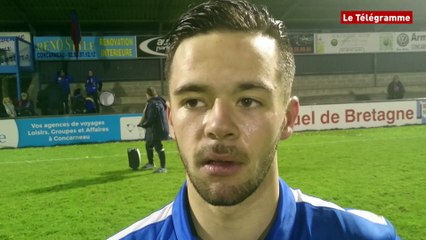 Gambardella. Le but du Concarnois Dylan Nicolas qui élimine Saint-Brieuc