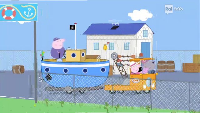 Peppa Pig in italiano (4) - EP 15 - Il cantiere navale
