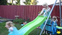 Why Harley Quinn Turns Into Bad Baby? w/ Frozen Elsa & UGLY Spiderman vs Joker! Superhero Fun IRL