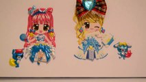 Anime Dress Up Blue White Outfits And Accessories For Anime Girls - Ninatsa Play Doh 12