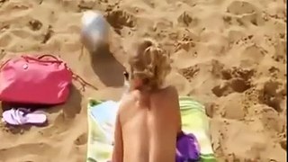 The Girl Helps Volleyball Players (Best Funny Videos - Fun)[1]