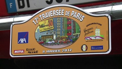 700 véhicules de collection rassemblés place de la Concorde