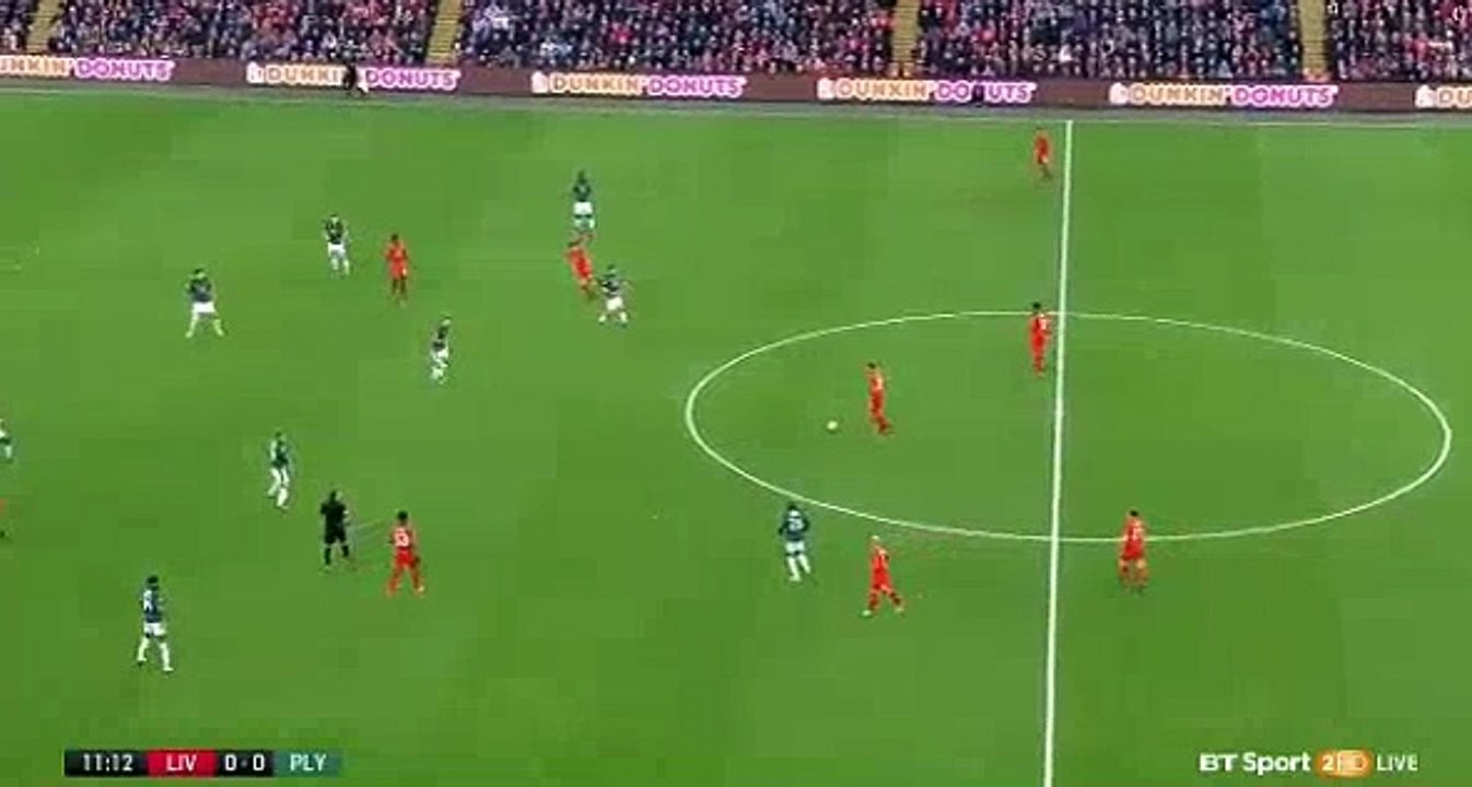 Kevin Stewart Super Shot HD - Liverpool Vs Plymouth Argyle - 08.01.2017 HD