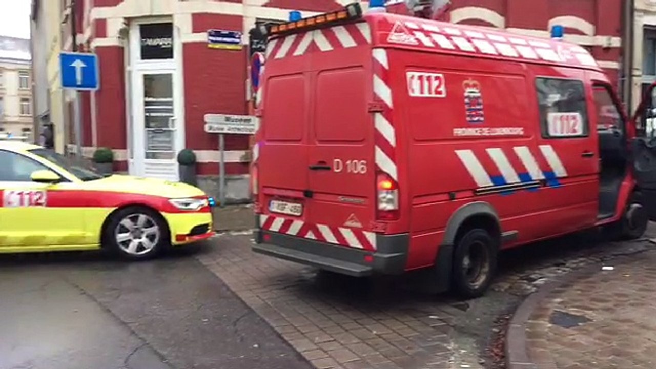 Arlon - Impressionnant carambolage à la rue des Martyrs à Arlon