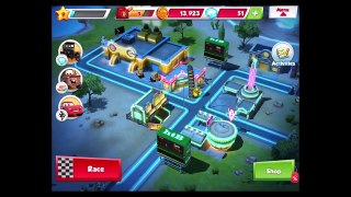 Cars: Fast as Lightning - Unlock Flo & Flos Track - Gameplay Video