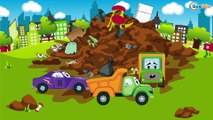 Racing Cars FUN HOT CHALLENGE - Cartoons for children - Cars & Trucks for Kids