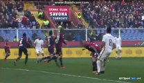 Izzo Goal (0:1) Genoa vs AS Roma (2017.08.01)