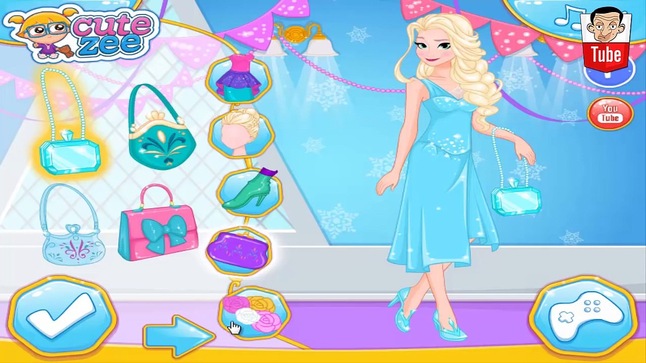 ᴴᴰ ღ Frozen Prom Nails Designer ღ - Frozen Princess Elsa & Anna Disney Frozen Game - Baby Games (ST)