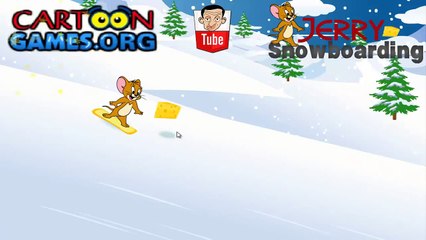 ᴴᴰ ღ Jerry Snowboarding ღ - Tom and Jerry Games - Baby Games (ST)