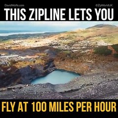 This Zipline Lets You Fly At 100 MPH