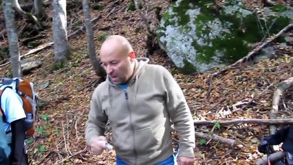 ULUDAĞ'DA TUZAĞA YAKALANAN AYI.GÖRENLERİ HAYRETE DÜŞÜRÜYOR