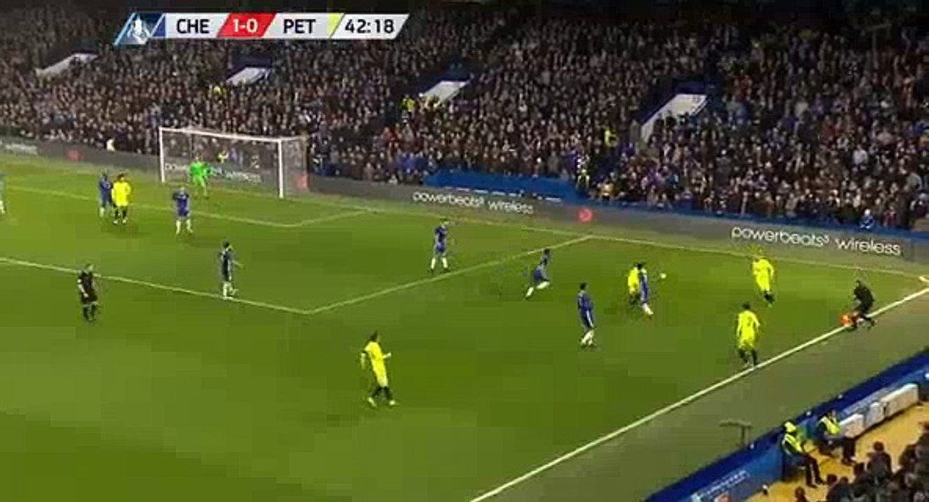 Michy Batshuayi Amazing Goal HD - Chelsea 2-0 Peterborough United - 08.01.2017 HD