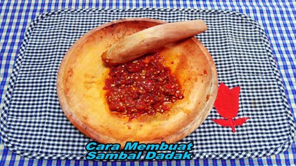 Cara Membuat Sambal Dadak Simpel dan Cepat