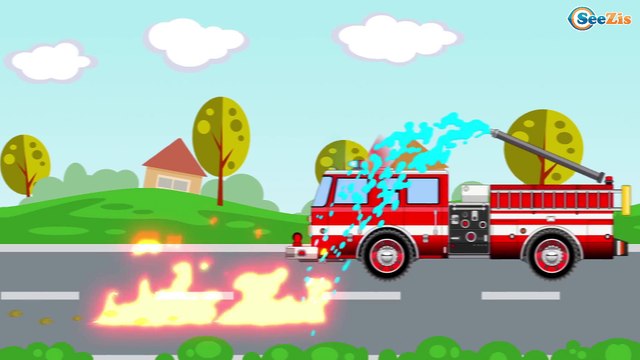 El Camión y Grúa en Sitio de construcción - Rápido y Divertido Carritos | La zona de construcción