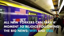 WiFi and cell service to be available in all NYC subway stations