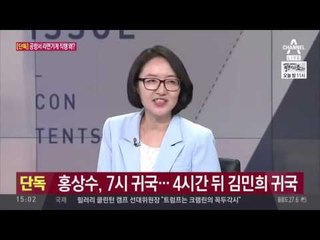 [단독] 홍상수 감독 귀국 후 첫 행보는?