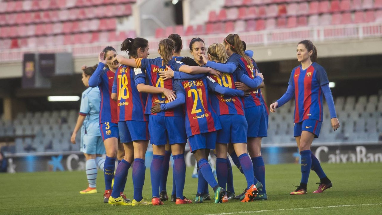 [HIGHLIGHTS] FEMENÍ (LLIGA): FC Barcelona – Llevant (4-0)
