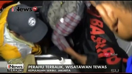 Perahu Terbalik, Wisatawan Tewas