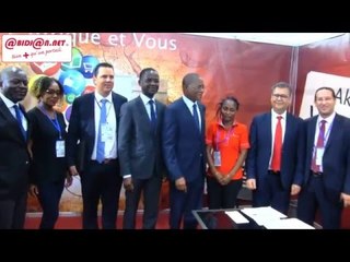JEN 2016 : Visite des Stands par les Ministres Noomane Fehri et Bruno Koné