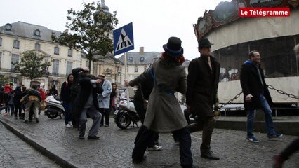 Rennes. Échauffement public