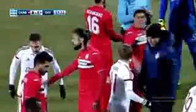 Seba & Christos Lisgaras Red Card - Xanthi 0-1 Olympiakos - 08-01-2017