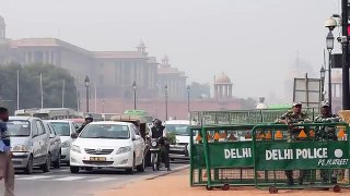 India's capital New Delhi chokes under air pollution