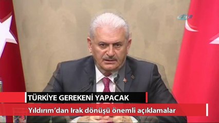 Yıldırım: "PKK çıkarılmazsa Türkiye gerekeni yapacak"