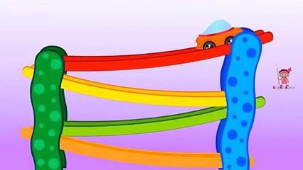 Colors for Children to Learn with Cars - Colours for Kids to Learn - Kids Learning Videos