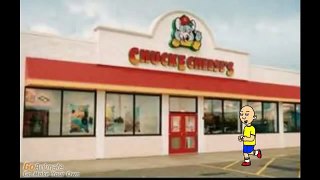 Caillou goes to Chuck E Cheese's and gets grounded