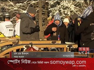 জার্মানিতে ঐতিহ্যবাহী স্লেড রেস অনুষ্ঠিত