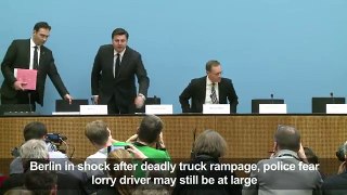 Police fear Berlin truck rampage driver still at large