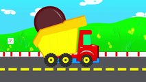 Learn colors With funny Cartoon Monster Truck Balls Colors, Teach Colours for Kids Learning Videos