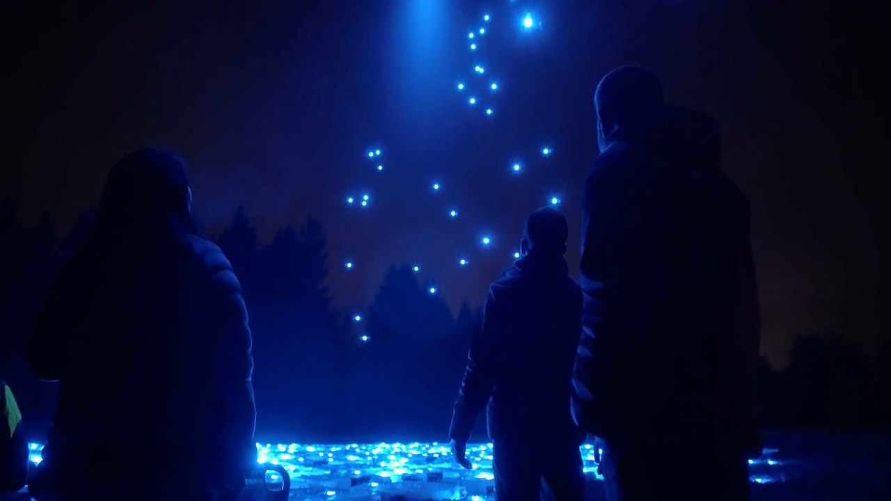 Intel's 500 Drone Light Show ¦ Intel