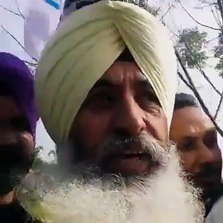 Balwinder bains Road show At Halka Gill Ludhiana