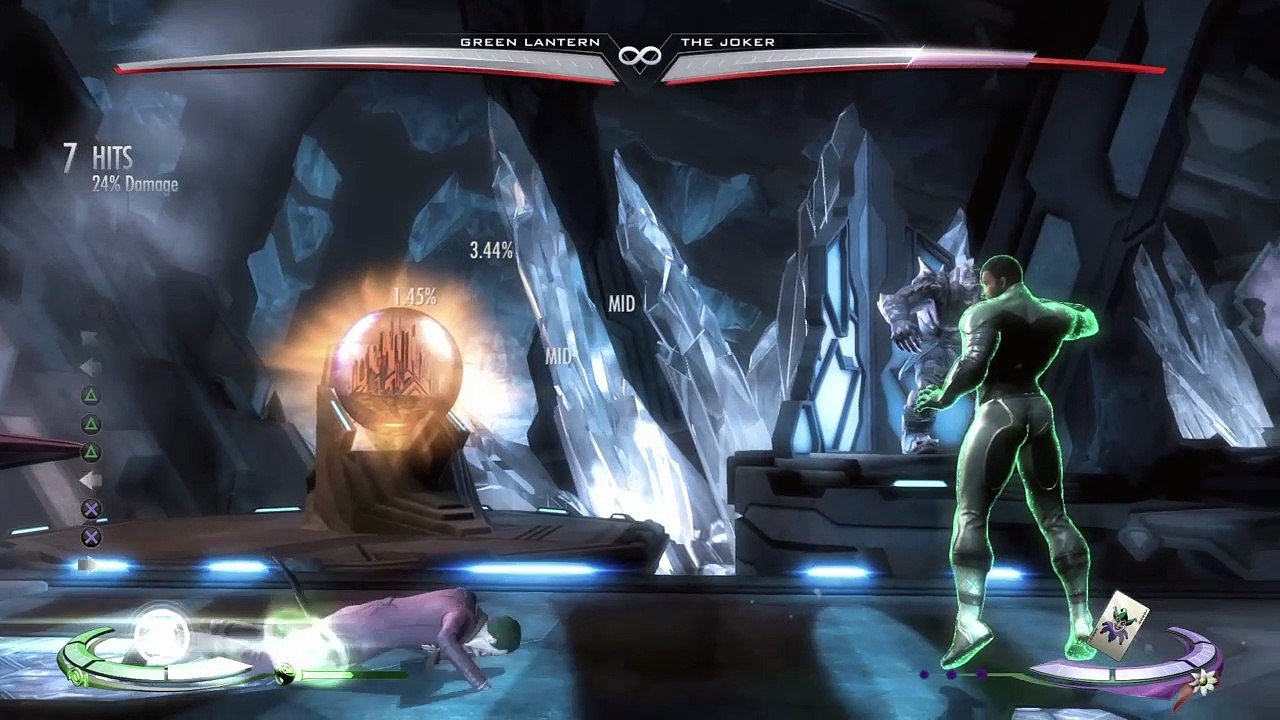 Green lantern practice