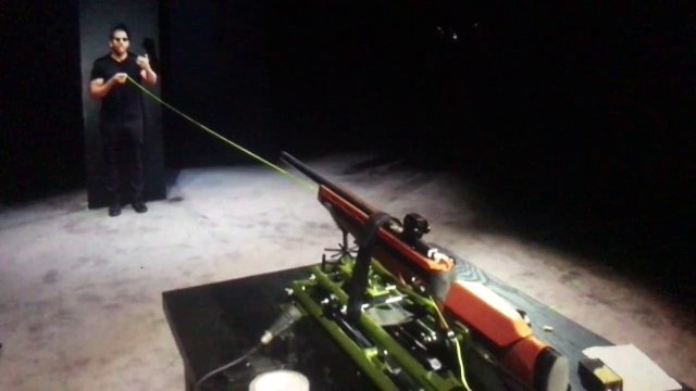 David Blaine Shoots Himself In The Mouth While Trying To Catch Bullet From Rifle