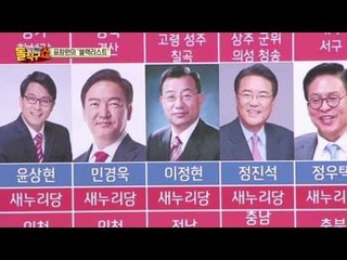 표창원 의원의 탄핵 반대 의원 공개에 해당 의원들 부들부들?!