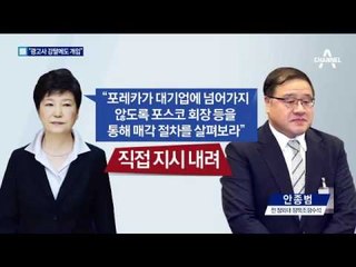“박 대통령, 최순실 위해 광고회사 강탈 개입”