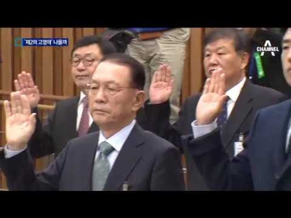 박관천·이석수 증인 출석…‘제2의 고영태’ 될까?