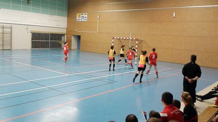 But de la victoire des féminines "collèges" au tournoi de Téloché !!!!